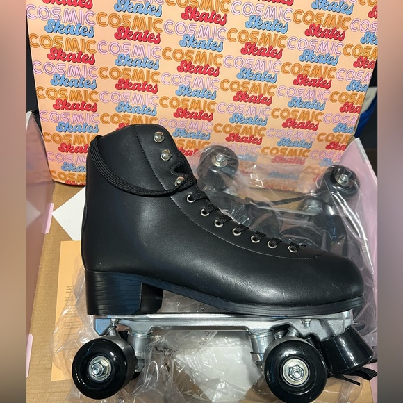 Dolls Kill Shoes Cosmic Skates Dolls Kill Black Roller Skates